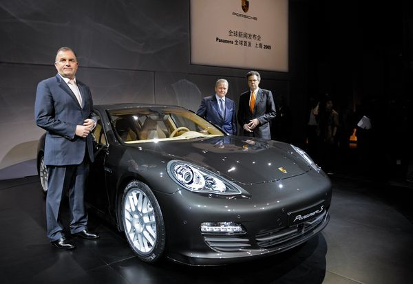 Première mondiale à Shanghai pour la nouvelle Porsche Panamera