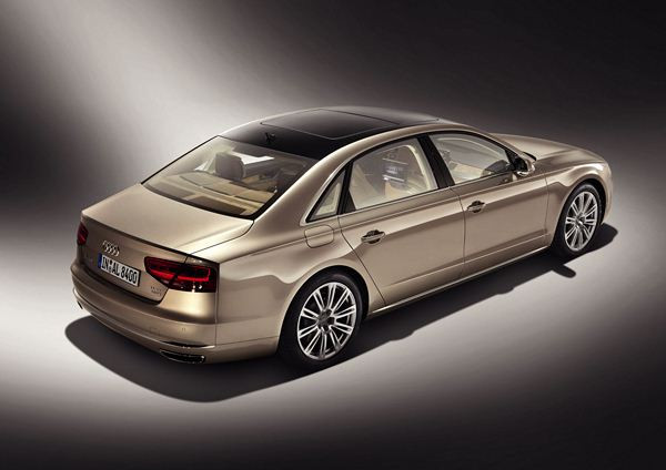 Audi présente l'Audi A8 L à Pékin