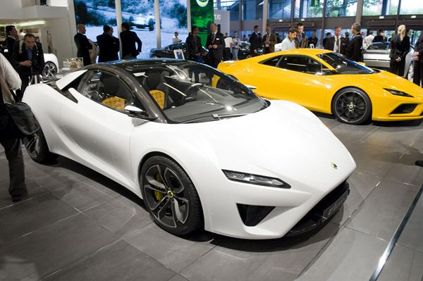 La nouvelle Lotus Elise au Mondial de l'Auto