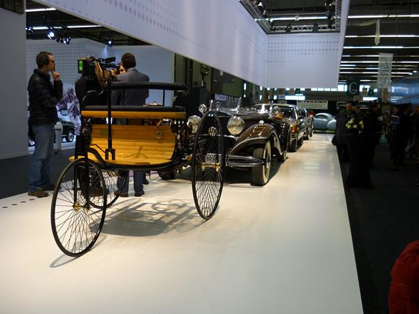 Mercedes célèbre ses 125 ans au salon Rétromobile