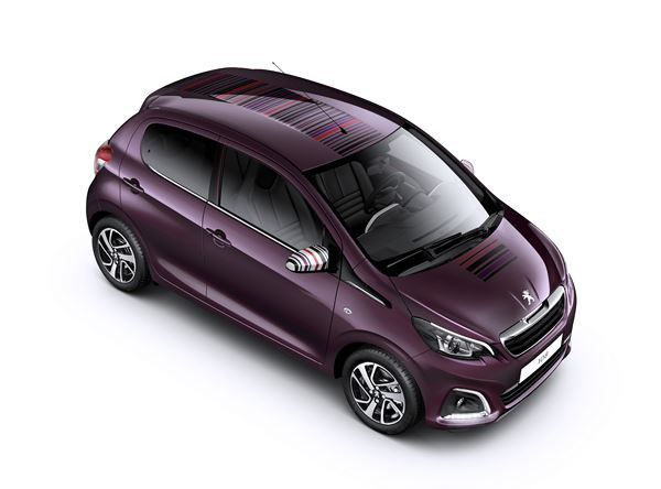 La nouvelle Peugeot 108 affiche des lignes précises et des galbes harmonieux