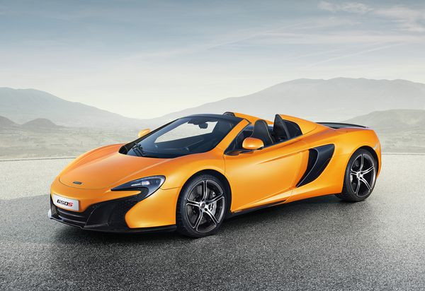 La McLaren 650S Spider se dévoile au salon de Genève