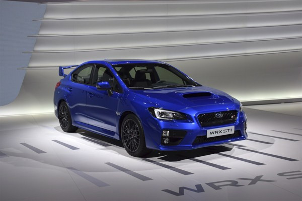 La nouvelle Subaru WRX STI avec ses spécifications européennes à Genève