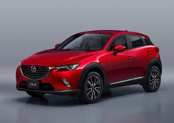 Le Mazda CX-3 se dévoile au salon automobile de Los Angeles