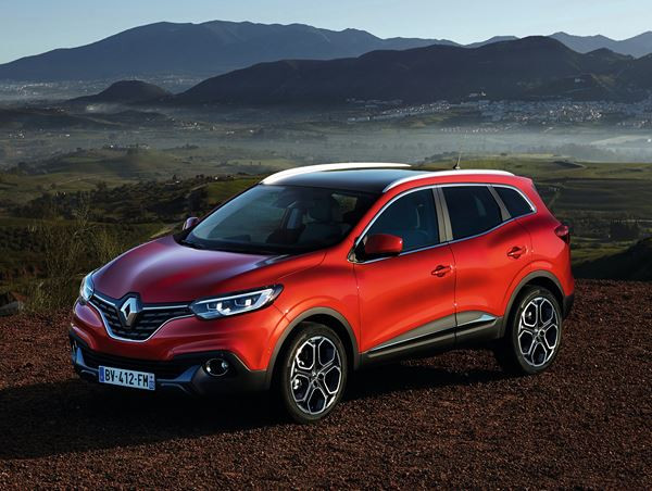 Le crossover compact Renault Kadjar prend la route du Captur