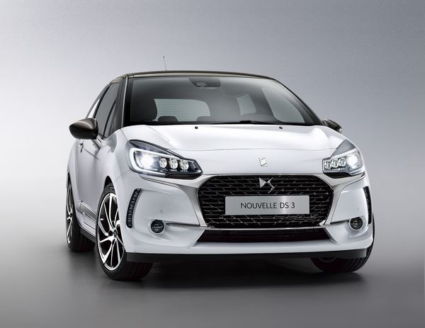 La parisienne chic et branchée DS 3 reçoit une nouvelle face avant
