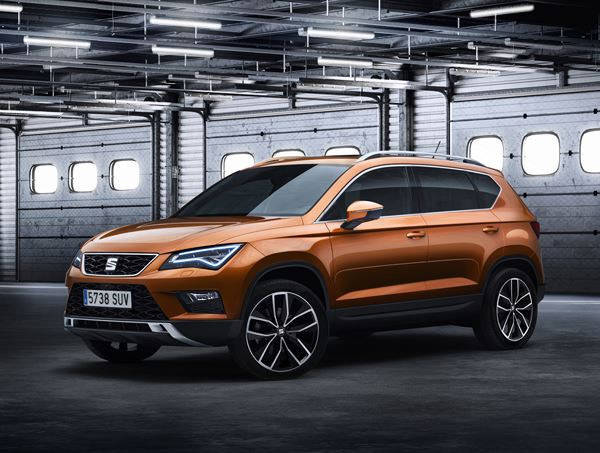 Le SUV compact Seat Ateca en approche