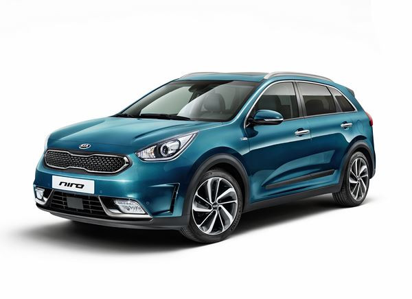 Le crossover hybride Kia Niro vise des émissions de CO2 inférieures à 90 g/km