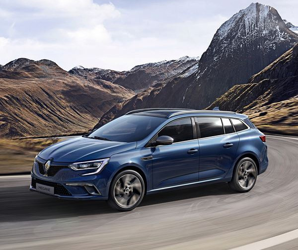 Le break Renault Mégane Estate propose un vaste espace de chargement