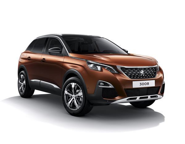 Le SUV compact Peugeot 3008 affiche un design et un cockpit spectaculaires