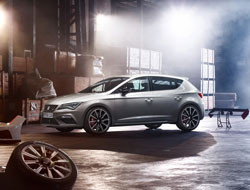 La Seat Leon Cupra développe 300 ch et un couple de 380 Nm