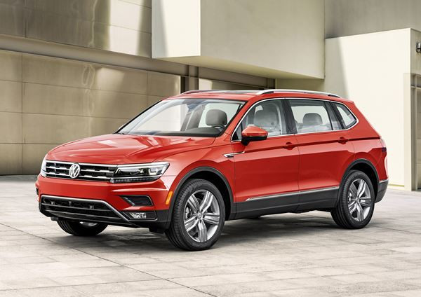 Le Volkswagen Tiguan Allspace propose une troisième rangée modulable de sièges