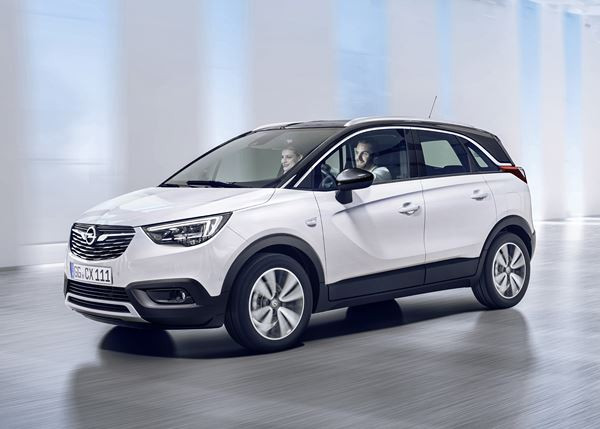 Le crossover urbain Opel Crossland X mêle le côté baroudeur à la sophistication