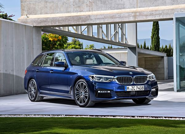 La BMW Série 5 Touring fait le plein de systèmes d’aide à la conduite