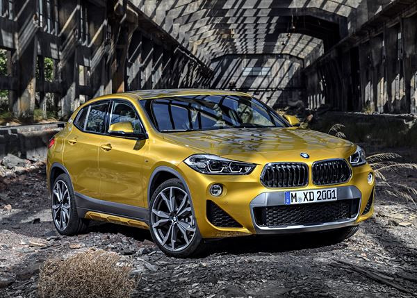 La BMW X2 affiche une allure athlétique