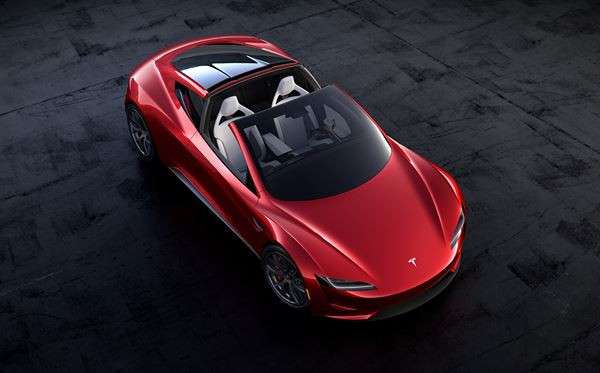 Le Tesla Roadster électrique revendique une autonomie de 1 000 kilomètres