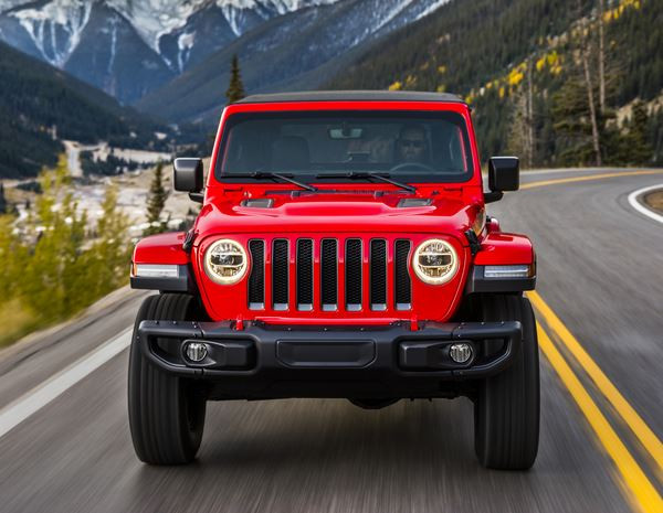 La Jeep Wrangler se singularise par ses capacités tout-terrain