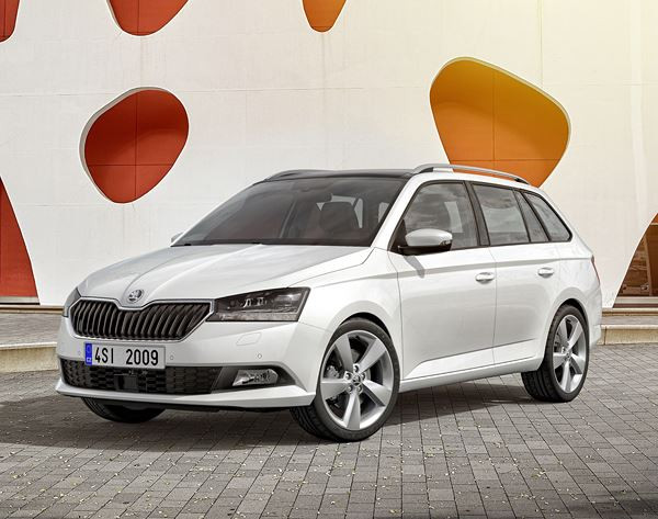 La Skoda Fabia Combi restylée s'offre des faces avant et arrière revues