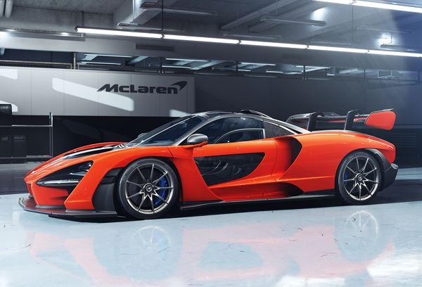 La supercar McLaren Senna débite 800 ch