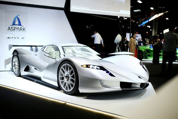 La supercar Aspark OWL électrique pulvérise le zéro à 100 km/h en mois de 2 secondes