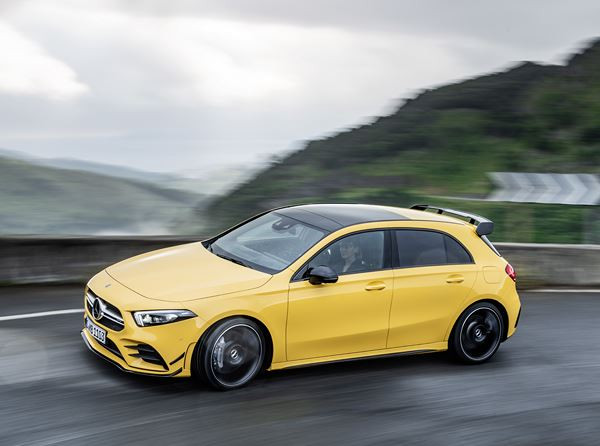 La Mercedes-AMG A 35 4Matic délivre une puissance de 306 ch