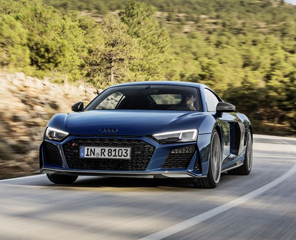 L'Audi R8 Coupé affiche son caractère bouillant