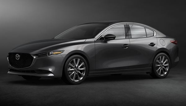 La Mazda 3 quatre portes joue la carte de l’élégance