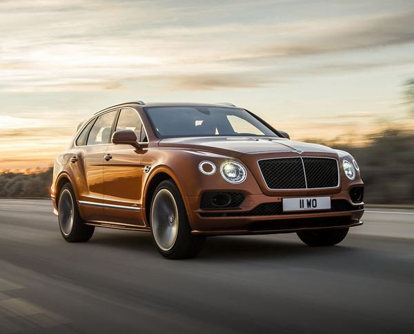 Le SUV Bentley Bentayga Speed embarque un moteur W12 6.0 litres de 635 ch
