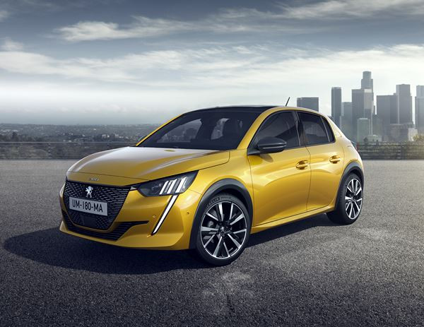 La Peugeot 208 affiche un style distinctif affuté