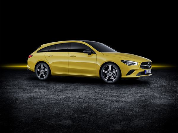 La Mercedes-Benz CLA Shooting Brake présente une silhouette athlétique