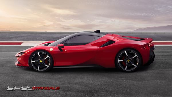 Ferrari SF90 Stradale: une supercar hybride rechargeable de 1 000 ch