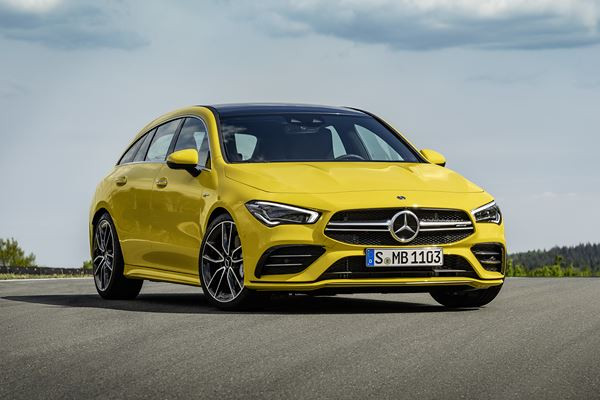 Le CLA Shooting Brake AMG 35 4Matic embarque un 4 cylindres turbo de 306 ch