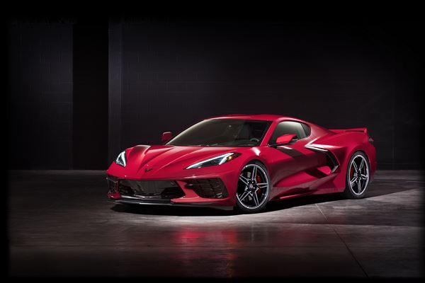 La Chevrolet Corvette Stingray adopte une configuration à moteur central