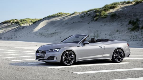 L’Audi A5 Cabriolet affiche un look sportif plus marqué