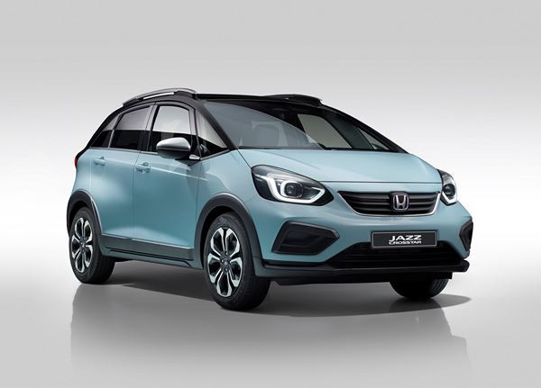 La Honda Jazz Crosstar hybride reprend des attributs de crossover