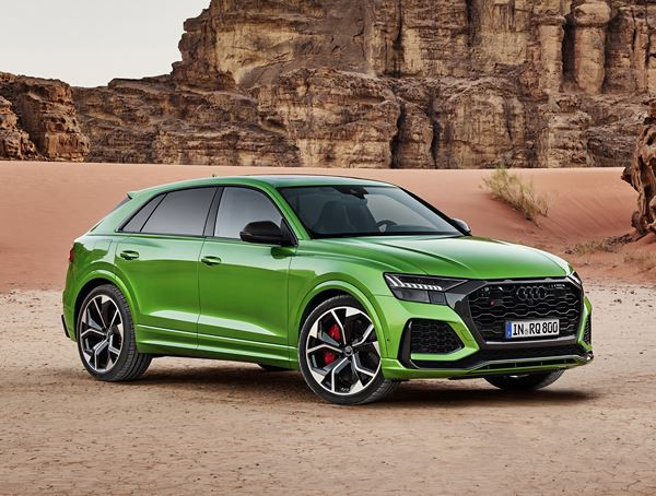 Le SUV Coupé Audi RS Q8 haute performance embarque un V8 bi-turbo de 600 ch