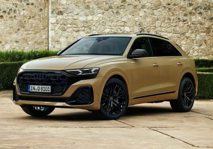 Le grand SUV coupé sport Audi Q8 s'offre une esthétique extérieure légèrement revisitée