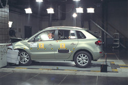 5 étoiles à l’Euro NCAP pour le Renault Koleos
