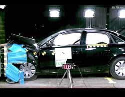 L’Audi A4 obtient 5 étoiles au crash test Euro NCAP 2009