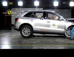 L’Audi Q5 obtient 5 étoiles au crash test Euro NCAP 2009