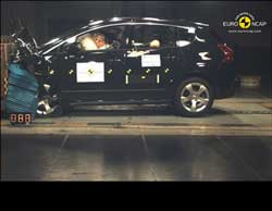 La Peugeot 3008 obtient 5 étoiles au crash test Euro NCAP 2009