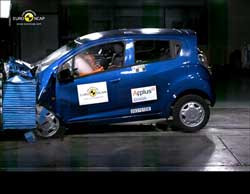 4 étoiles à l’Euro NCAP pour la nouvelle Chevrolet Spark