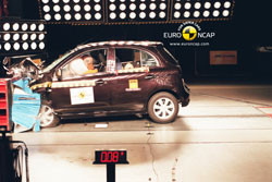 La nouvelle Nissan Micra obtient 4 étoiles aux crash-tests Euro NCAP