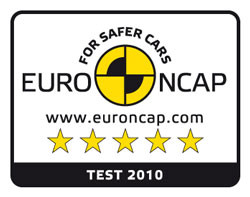 Euro NCAP annonce les cinq voitures les plus sûres testées en 2010