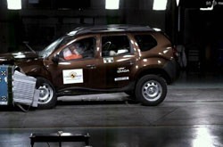 Le Dacia Duster obtient trois étoiles à l’Euro NCAP
