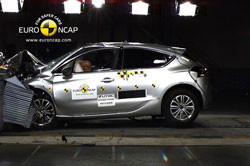 La nouvelle Citroën DS4 créditée de cinq étoiles à l’Euro NCAP