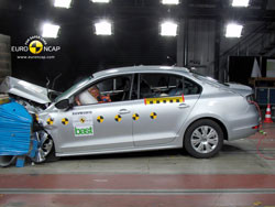 L’Euro NCAP décerne cinq étoiles à la Volkswagen Jetta