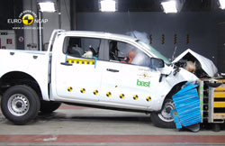 Le nouveau pick-up Ford Ranger obtient 5 étoiles aux tests Euro NCAP