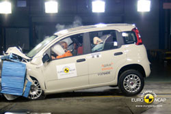 La Fiat Panda obtient quatre étoiles à l'Euro NCAP