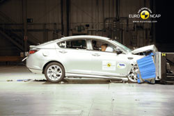 La MG6 obtient quatre étoiles sur cinq possibles à l'Euro NCAP